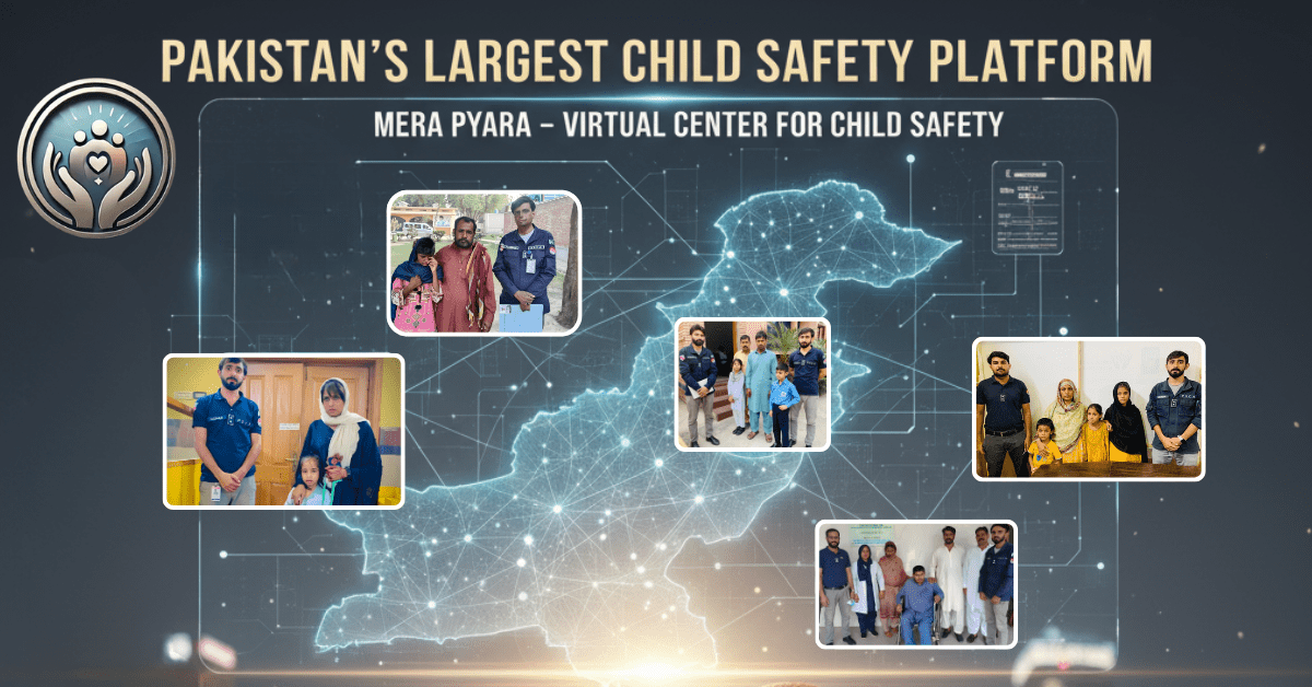 The Largest Child Safety Platform in Pakistan - Mera Pyara
