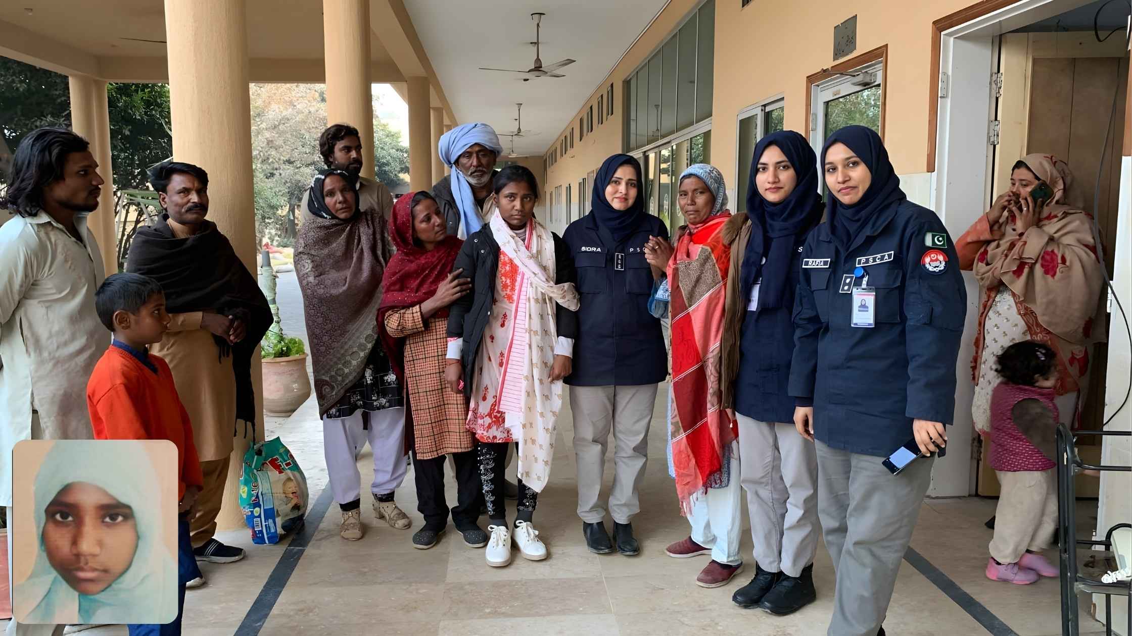 Reunification of Shazia After 9 Years Back with Family